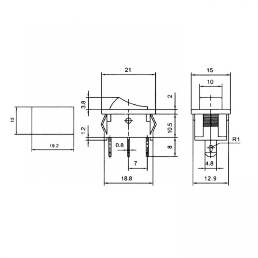 WIPP prekidač ST1/BK6A 2