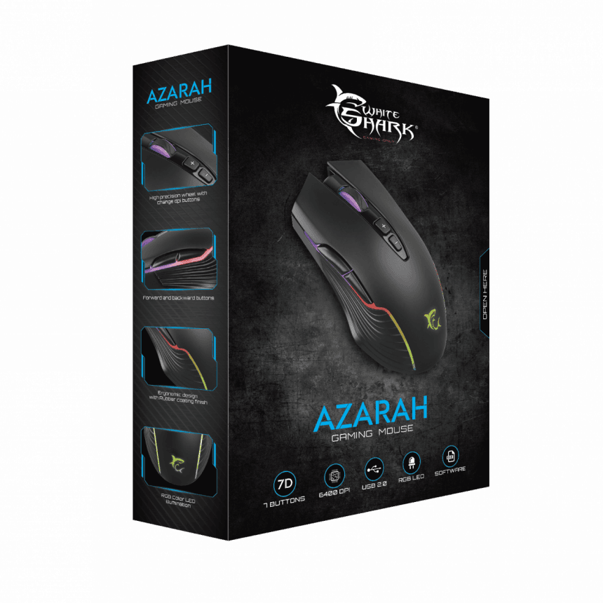 WS GM 5003 AZARAH RGB, Mouse 5
