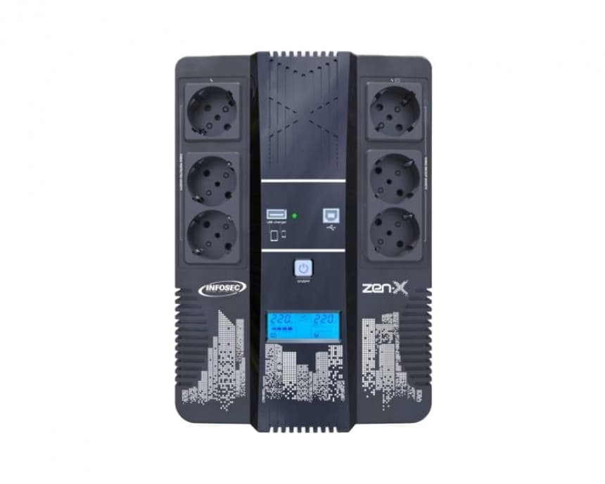 INFOSEC COMMUNICATION Zen-X 600 FR/SCHUKO  2