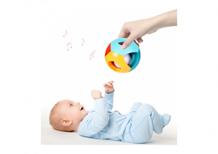 Zvečka lopta šarena 1