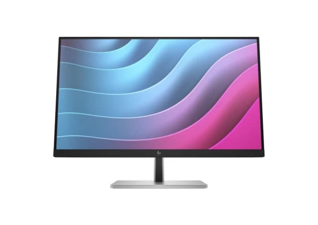 23.8" IPS AG Flat FHD 1920x1080@75Hz, 16:9, 1000:1, 5ms, 250 cd/m2, 178°/178°, 4 USB-A 3.1, 1 USB-B, 1 DP 1.2, 1 HDMI 1.4, VESA 100x100mm, Height/Tilt/Swivel/Pivot, 5yw, HP E24 G5