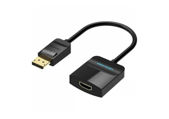 Adapter Vention HBGBB Displayport - HDMI M/F 0,15cm