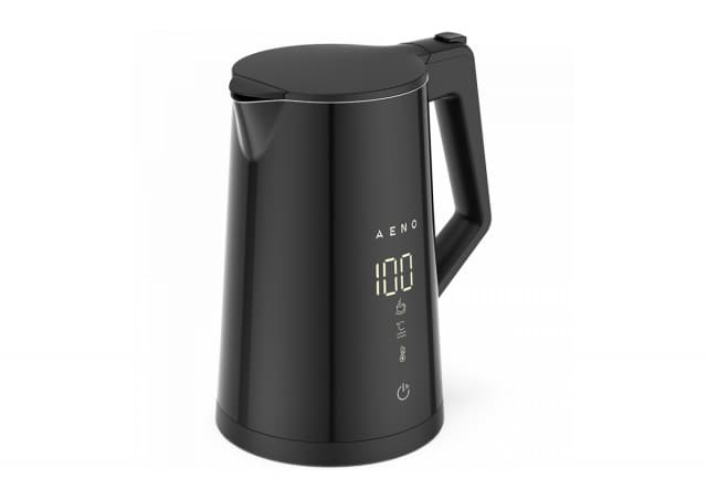 AENO Electric Kettle EK7S Smart: 1850-2200W, 1.7L, Strix, Double-walls, Temperature Control, Keep warm Function, Control via Wi-Fi, LED-display, Non-heating body, Auto Power Off, Dry tank Protection