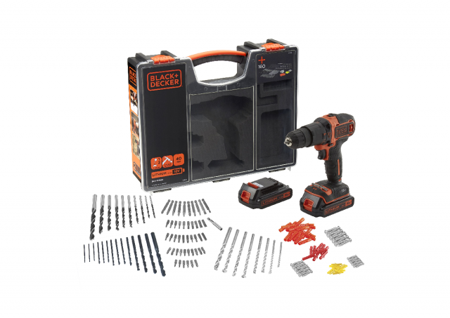 Akumulatorska udarna bušilica Black & Decker BDCHD18BOA