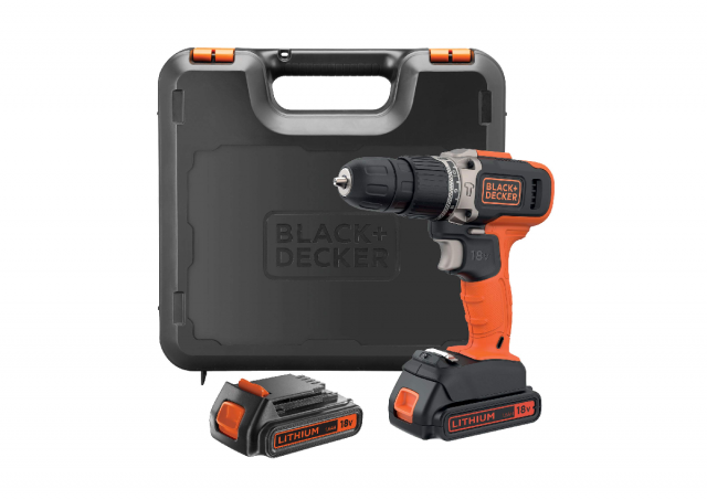 Akumulatorska udarna bušilica - odvijač Black & Decker BCD003C2K