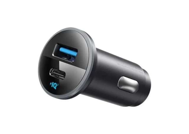 Anker autopunjač 52,5W Usb A+Type C crna