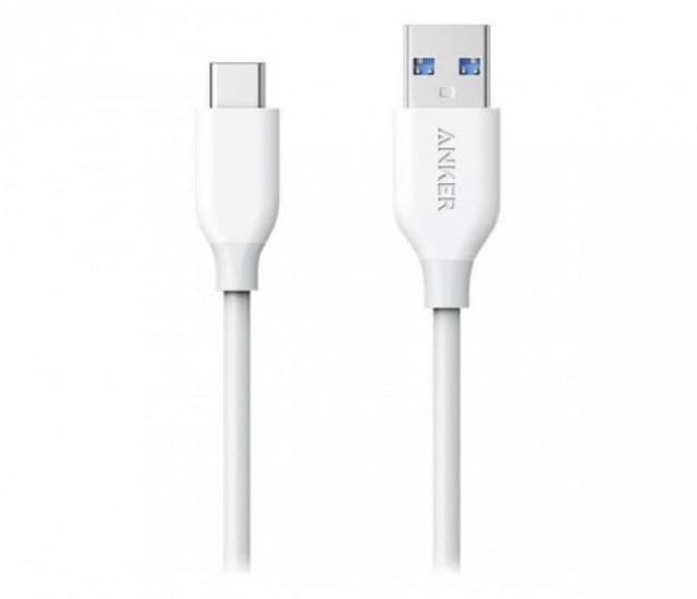 Anker kabl USB/Type C  0,9m bela