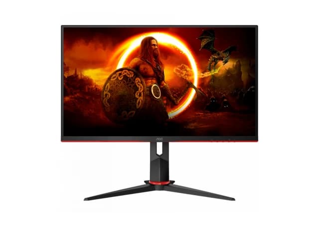 AOC Monitor LED 27G2SPU/BK Gaming 165Hz (27” 1920x1080, IPS, Freesync Premium, 1ms, 6 game modes, 2xHDMI, 1 x VGA, 1xDP, USB-Hub, Speakers, Full ERGO) Black-Red, 3y