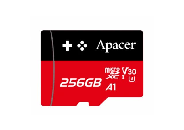 APACER Memorijska kartica microSDXC UHS-I U3 V30 A1 256GB AP256GMCSX10U7-RAGC 