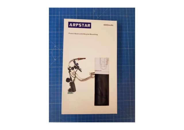 Arpstar Power Bank sa držačem za bicikl 4000mAh + kabl USB-A na Micro USB