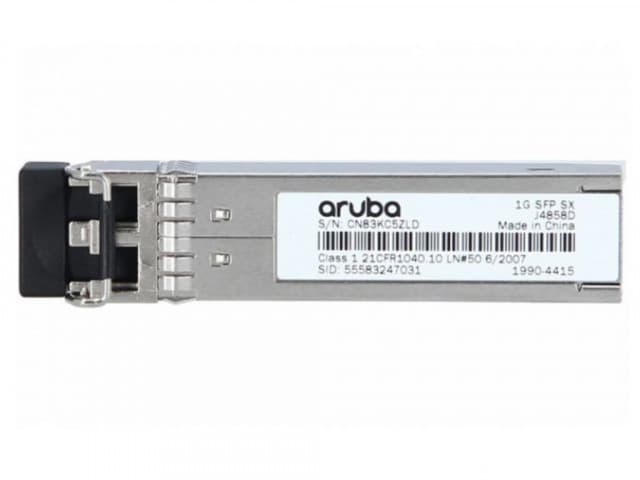 HPE Aruba  Transceiver 1G SFP LC LX 10km SMF