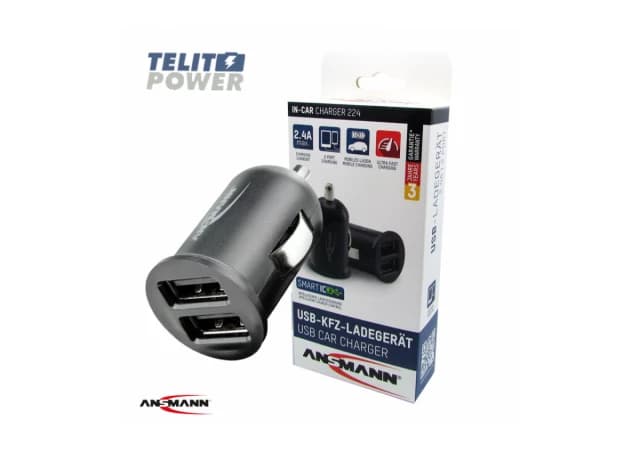 Auto punjač USB punjač  224 - ANSMANN 2.4A