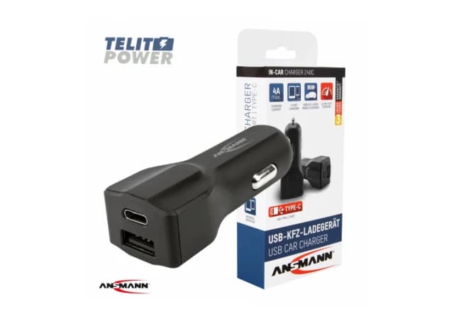 Auto punjač USB punjač  240C - ANSMANN 4.0A