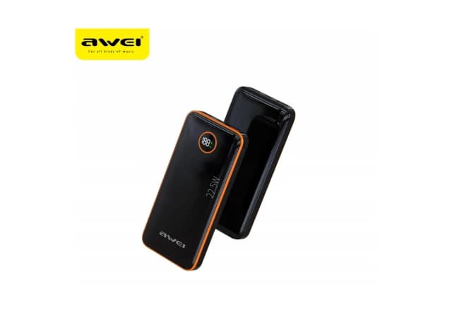 Awei Power bank punjaè 10000mAh P143K, crni