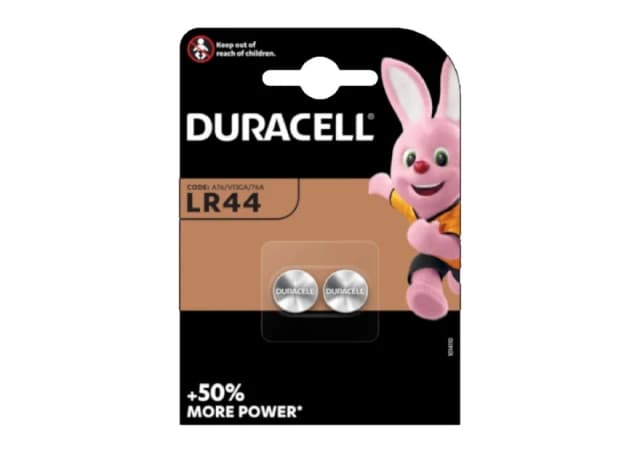 Baterija Duracell alkalna LR44 HSDC (pak 2 kom)