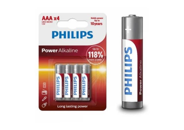 Baterija Philips Powerlife LR03/AAA LR03P4B05