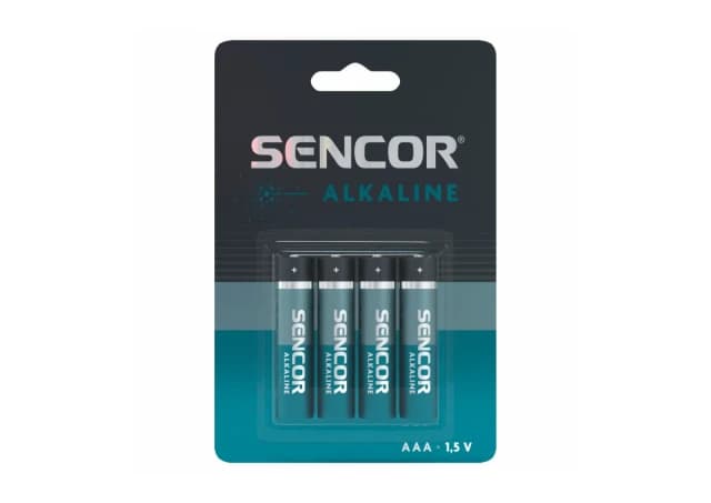 Baterija Sencor LR03 AAA 4BP Alkalna 1/4