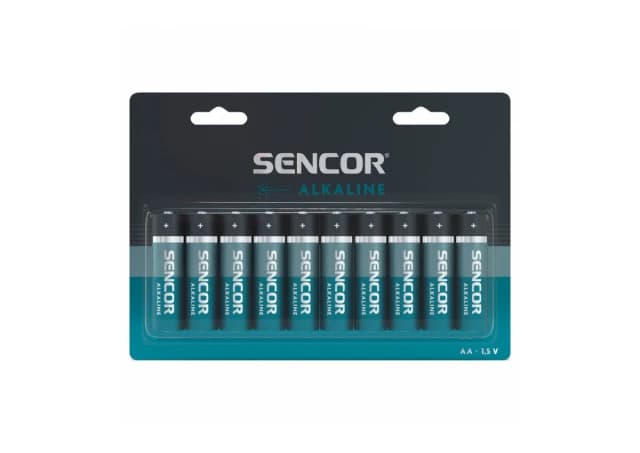 Baterija Sencor LR06 AA 10BP Alkalna 1/10