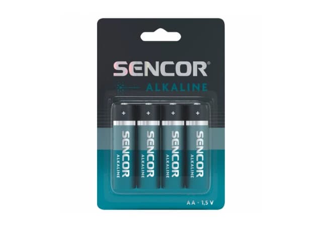 Baterija Sencor LR06 AA 4BP Alkalna 1/4