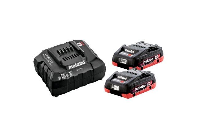 Metabo BasicSet 2 x LiHD 40 Ah SE u kutiji BLACK EDITION