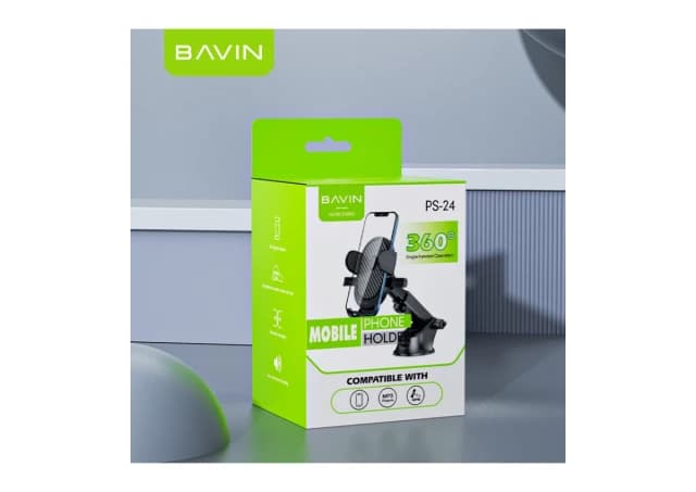 Bavin auto držač PS-24 crna