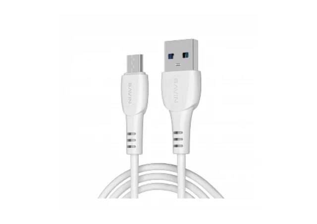 Bavin kabl 12W Usb A/Micro Usb 1,0m bela