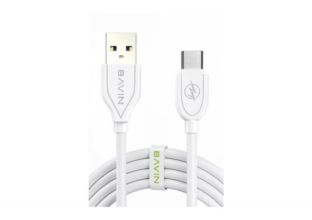 BAVIN kabl Micro USB 2,0m bela