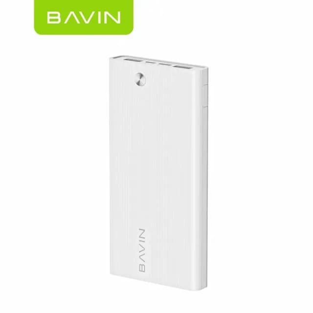 BAVIN Power Bank 10000mAh bela