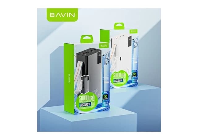 Bavin Power Bank 50000mAh 22.5W crna