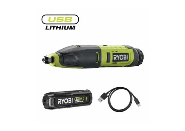 Bežični alat za rezbarenje USB Lithium™ 4V (2,0 Ah) - RYOBI RPC4-120G