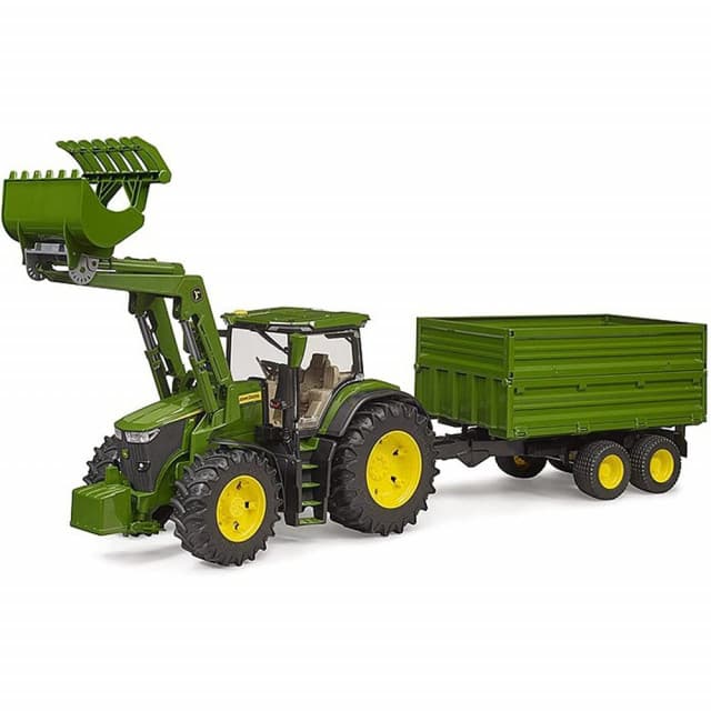 BRUDER John Deere Traktor sa prikolicom