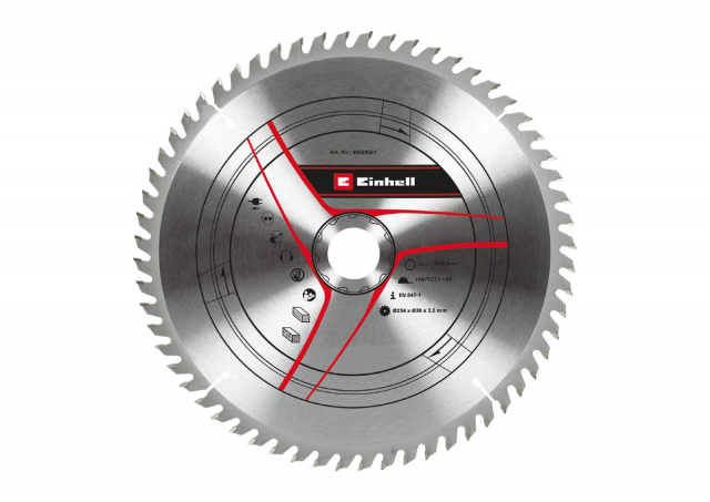 Rezni list Einhell TCT 254 x 30 x 3.2 mm T60 - 49589561