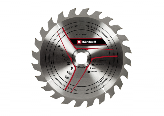 Rezni list Einhell TCT 250 x 30 x 3.2 mm T24 - 49589341