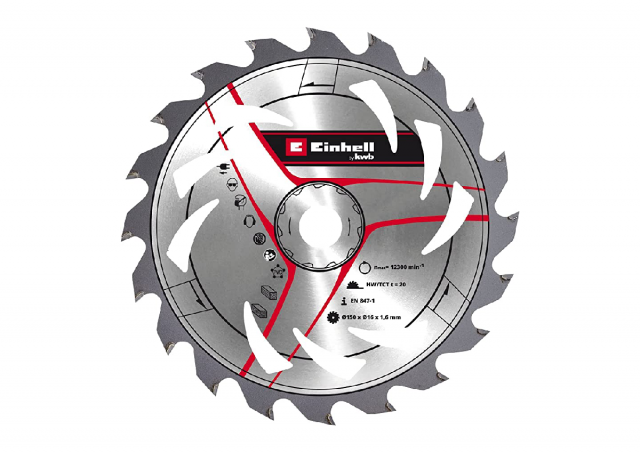 Rezni list Einhell TCT 150 x 16 x 1.6 mm T20 - 49583359