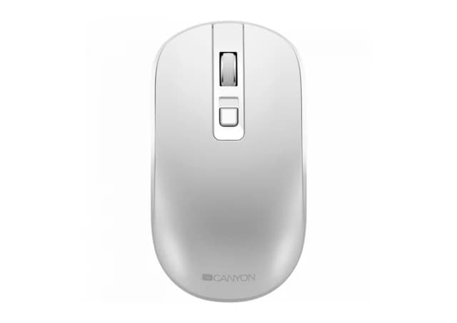 CANYON mouse MW-18 EU Wireless Charge Pearl White