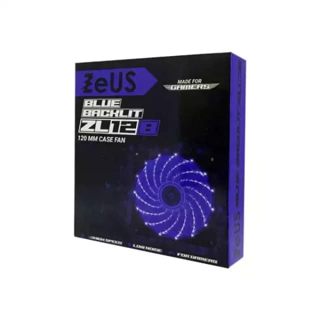 Case Cooler 120x120 ZEUS Blue led light