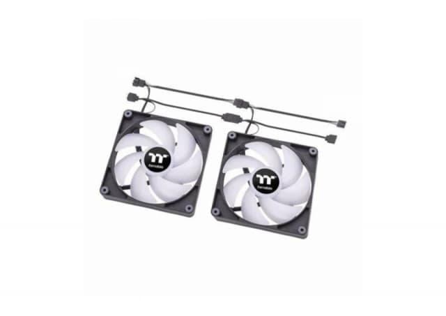 Case Fan Thermaltake CT140 ARGB PC Cooling Fan 2 Pack/Fan/14025/PWM 5001500 RPM