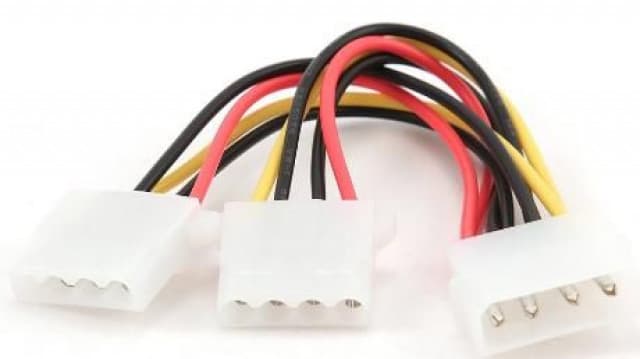 Splitter kabl Gembird CC-PSU-1 - MOLEX 4-pin, 15 cm