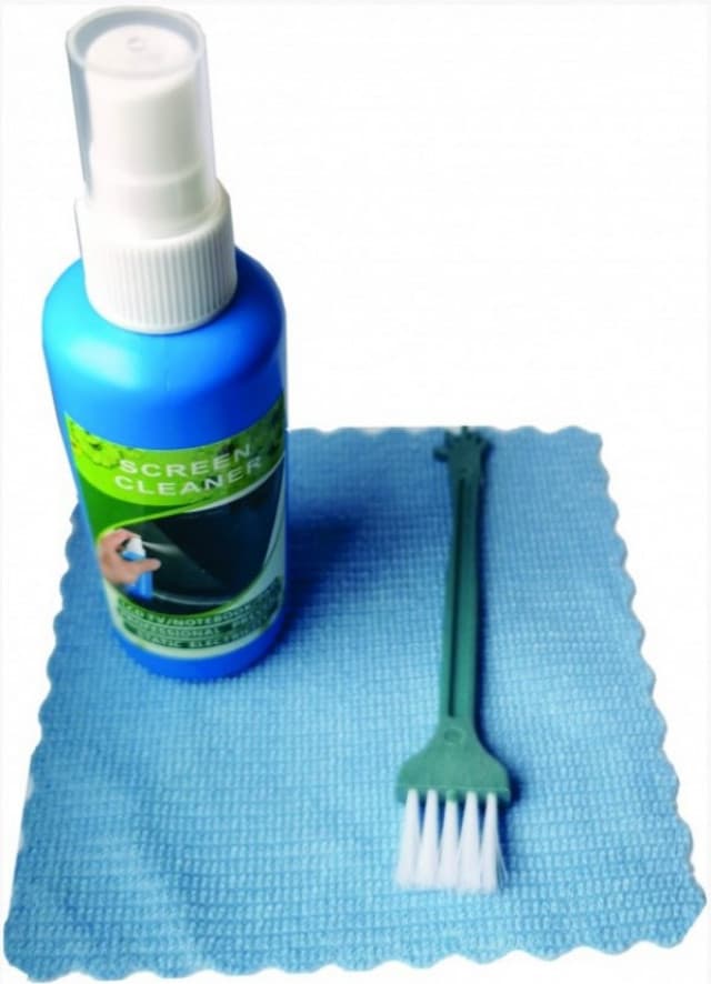 CK-LCD-005 * Gembird Cleaning set 3 in 1, fluid 100ml + brush + towel, set za ciscenje(99) 8140