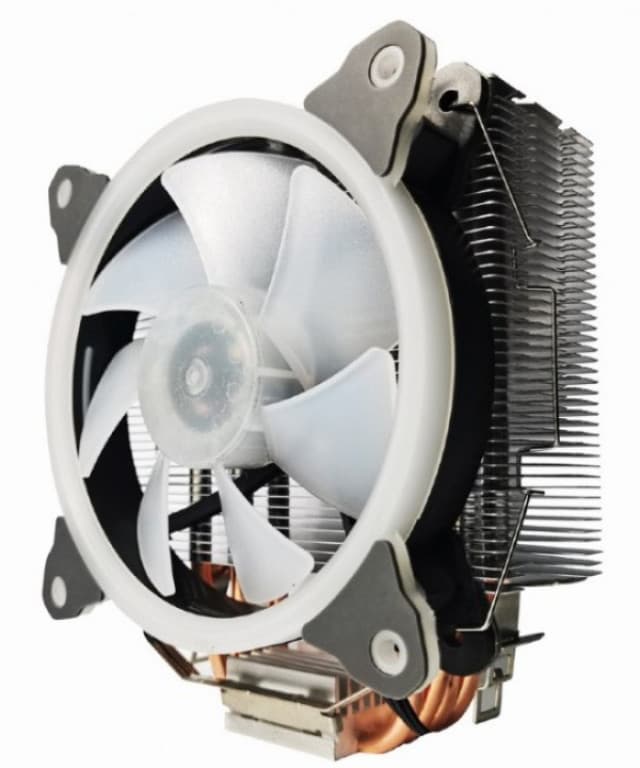 Kuler CPU-HURACAN-ARGB-X130 Gembird LED  UNI 150W 120mm.Fan +/-1600rpm 26dBa LGA 775 115x 1200 AMD 43441