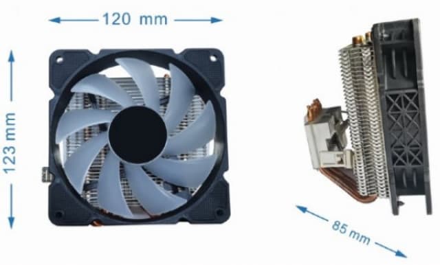 Kuler CPU-HURACAN-ARGB-X140 Gembird  UNI  100W 120mm.Fan +/-1600rpm 26dBa LGA 775 115x 1200 AMD 43442