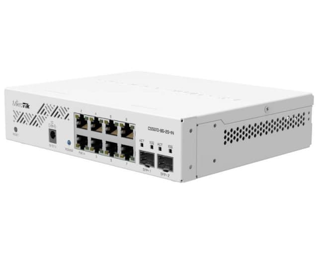 MIKROTIK (CSS610-8G-2S+IN) SwOS Lite upravljivi switch 