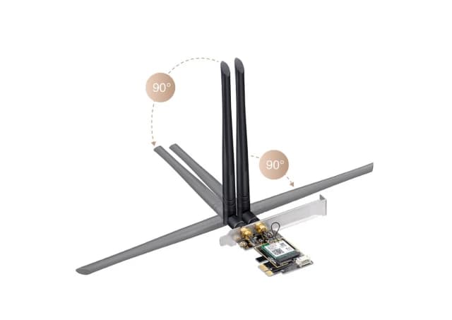 CUDY WE3000 wireless dual band PCI Express mrežna karta 