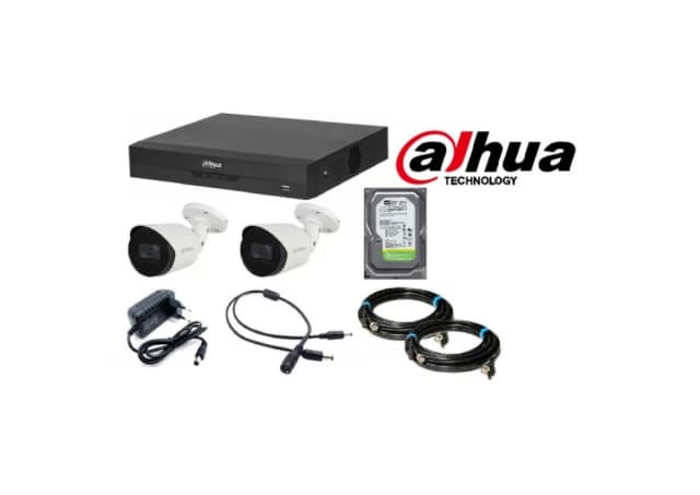 Dahua SET-02 * Kamere + DVR FULL HD 1TB, gotov kabl 2x10m