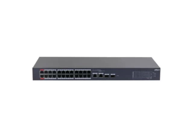 Dahua switch DCS4226-24ET-375, CLOUD UPRAVLJIVI LAYER 2 POE 26-PORTNI SA 2 RJ45 UPLINK-A I 2 SFP