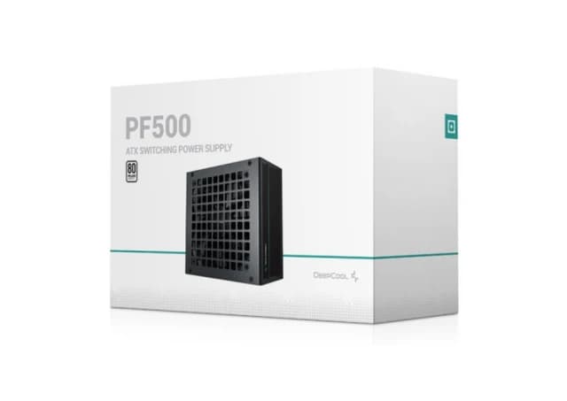 DeepCool PF500 Napajanje 80PLUS 500W 1x 20+4pin, 2x 4pin, 1x PCI-E(6+2)x2, 1x EPS 8pin(4+4), 120mm