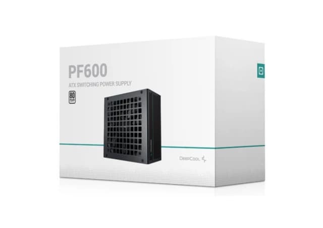 DeepCool PF600 Napajanje 80PLUS 600W 1x 20+4pin, 2x 4pin, 2x PCI-E(6+2)x2, 1x EPS 8pin(4+4), 120mm