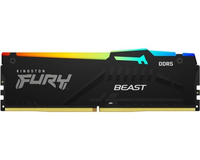 DIMM DDR5 16GB 5600MT/s KF556C40BBA-16 Fury Beast Black RGB