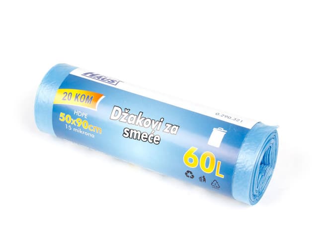 DŽAK ZA SMEĆE 60L HDPE 20/1