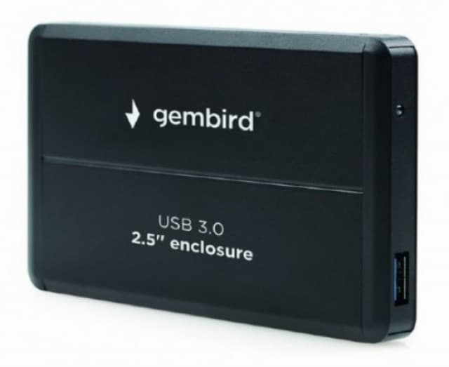 Kućište za hard disk Gembird EE2-U3S-2  - USB 3.0, 2.5 " SATA, aluminium, crni